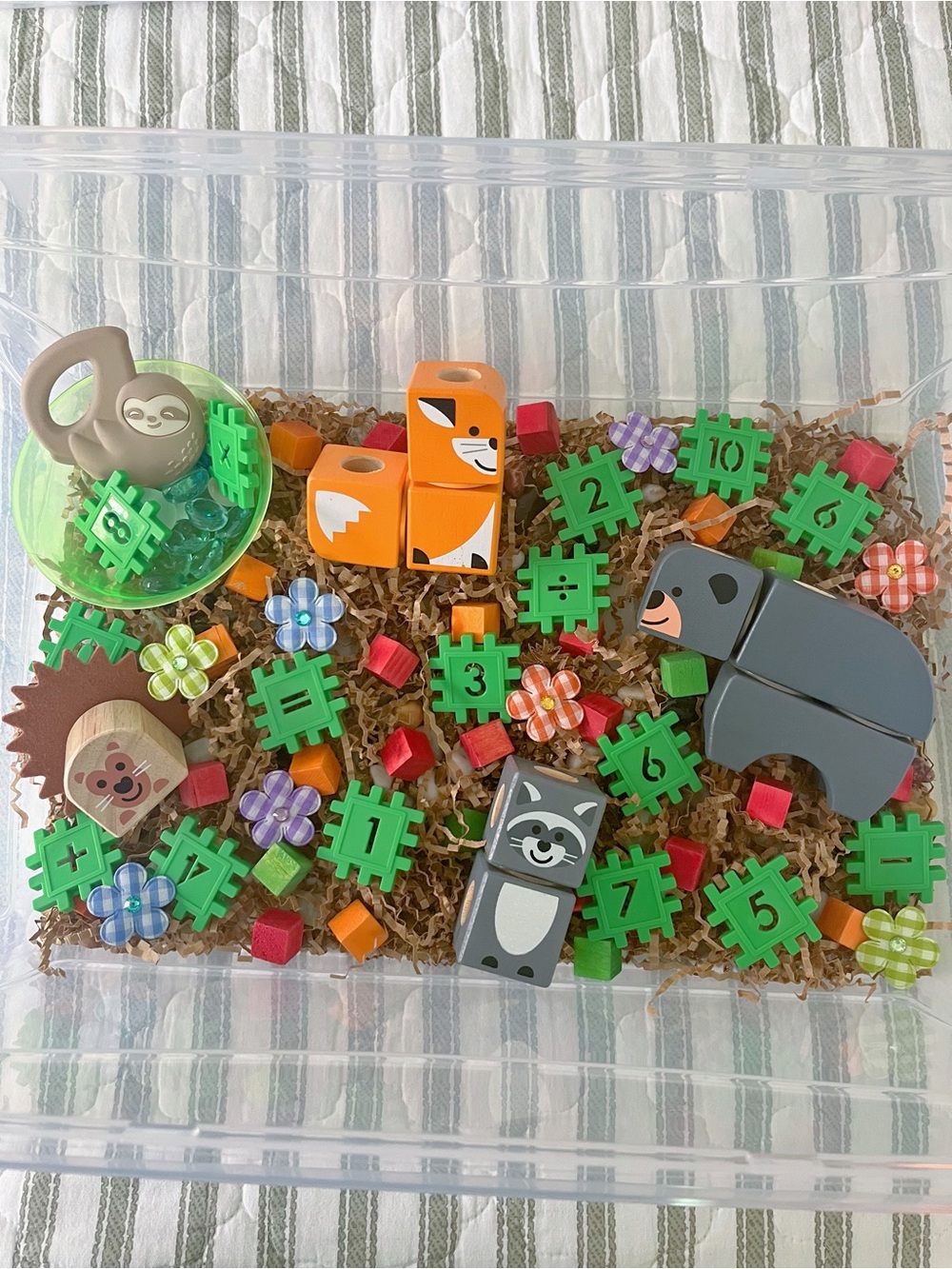 Animals in Nature Sensory Kit - Kids Wooden Toys